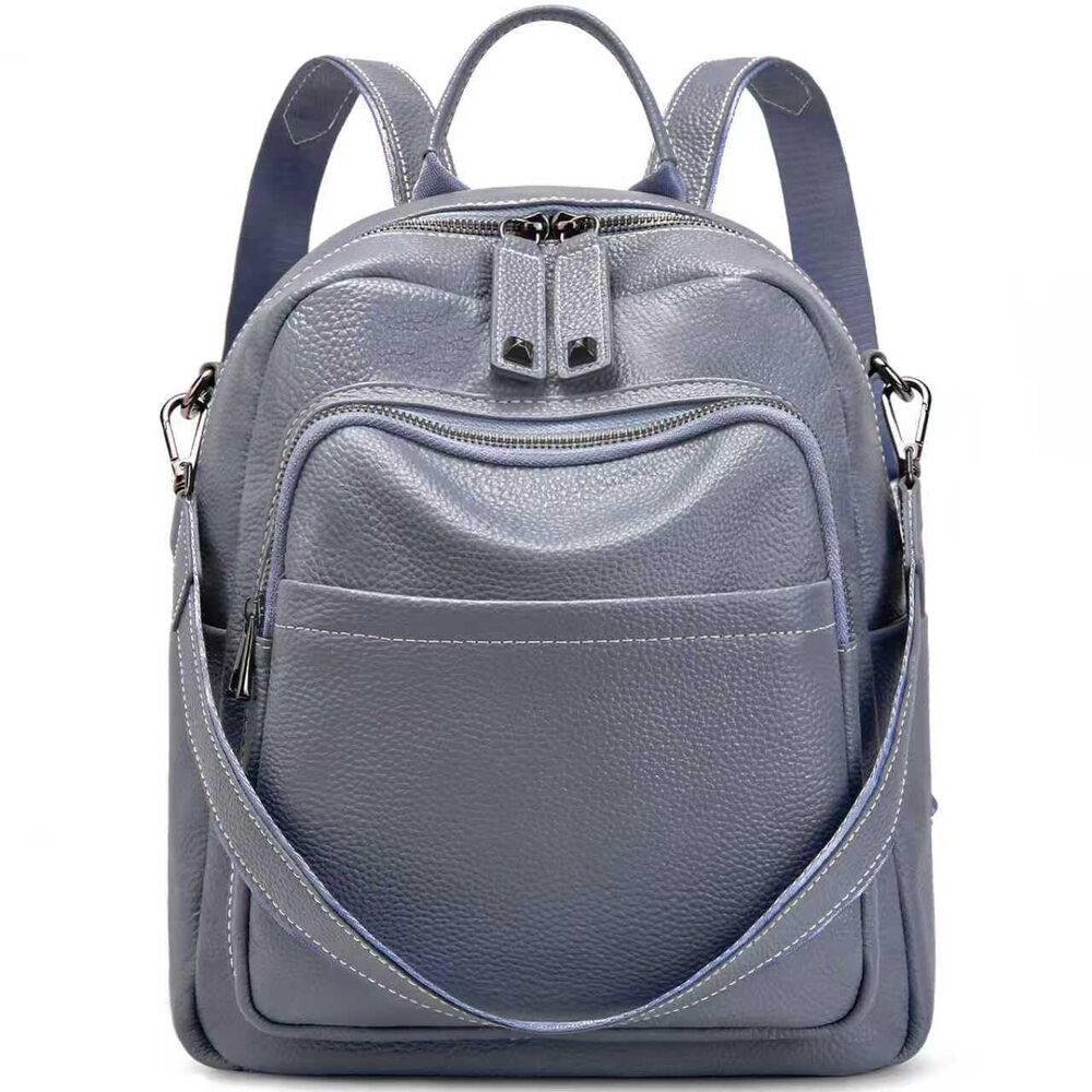 4495 Leather Backpack Purse : Anti Theft Convertible Soft Backpacks